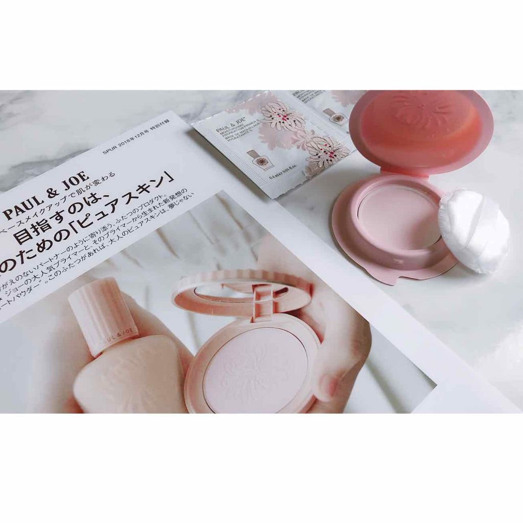 セッティング パウダー/PAUL & JOE BEAUTE/プレストパウダーを使ったクチコミ（1枚目）