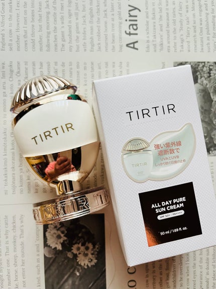 オールデイ ピュア サン クリーム/TIRTIR(ティルティル)/日焼け止めクリームを使ったクチコミ(3枚目)