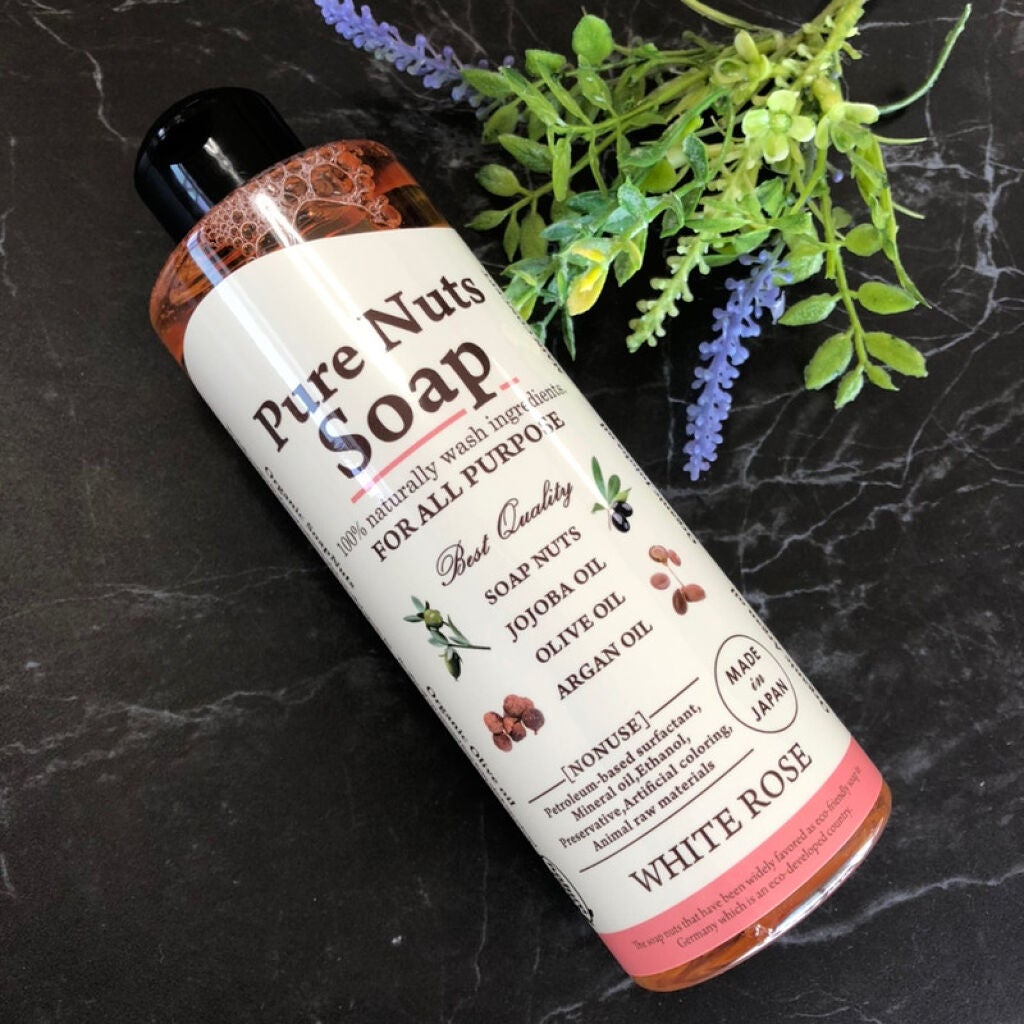 ピュアナッツソープ ホワイトローズの香り/ナチュラセラ/洗顔フォームを使ったクチコミ(1枚目)