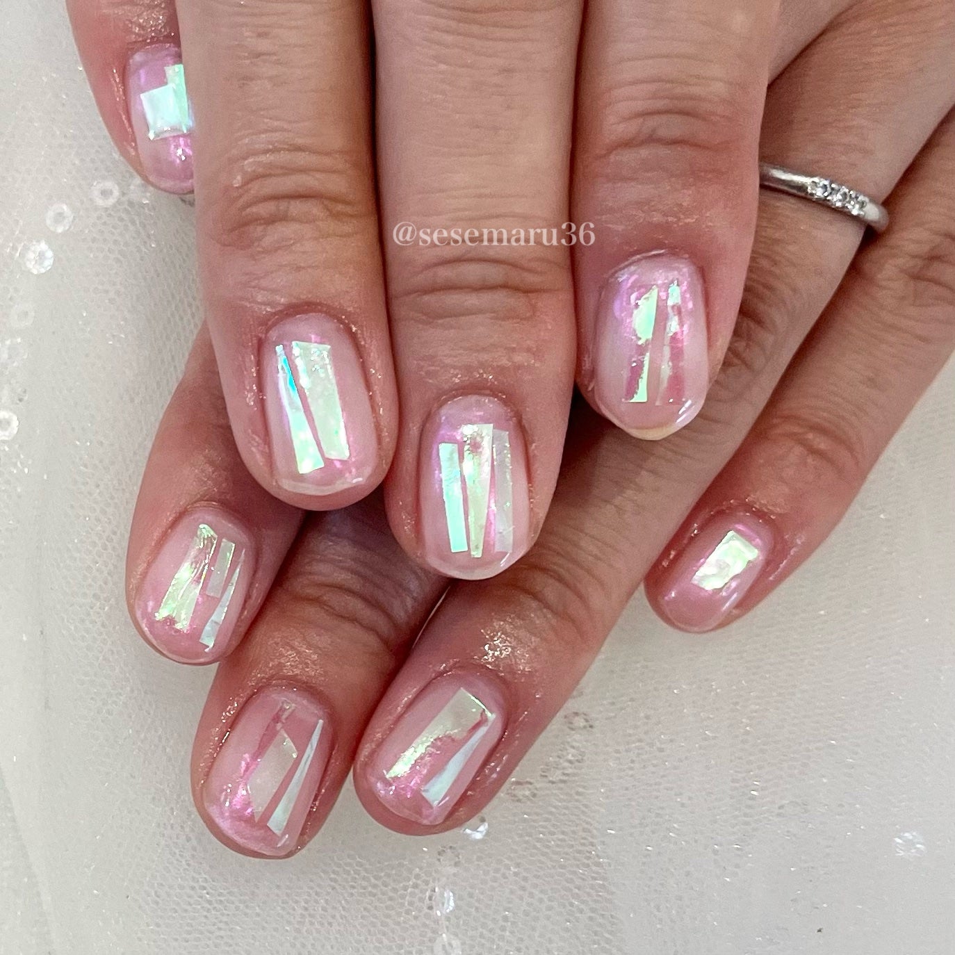 ジェルネイル(ライト対応)/セリア/ジェルネイルを使ったクチコミ(2枚目)