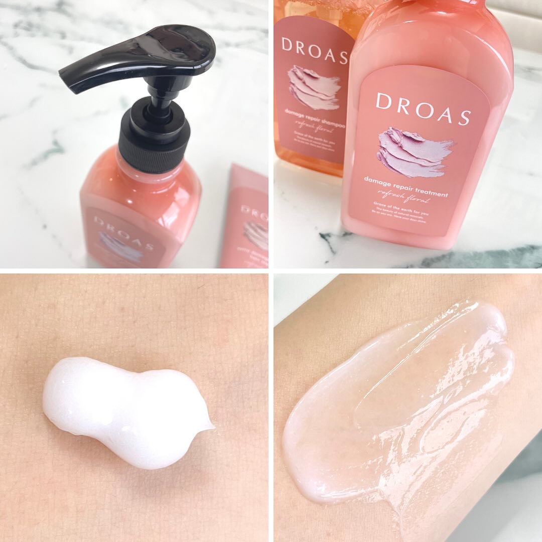 ダメージリペアシャンプー/トリートメント/DROAS/市販シャンプーを使ったクチコミ（3枚目）