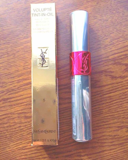 ヴォリュプテ ティントインオイル/YVES SAINT LAURENT BEAUTE/リップグロスを使ったクチコミ(1枚目)