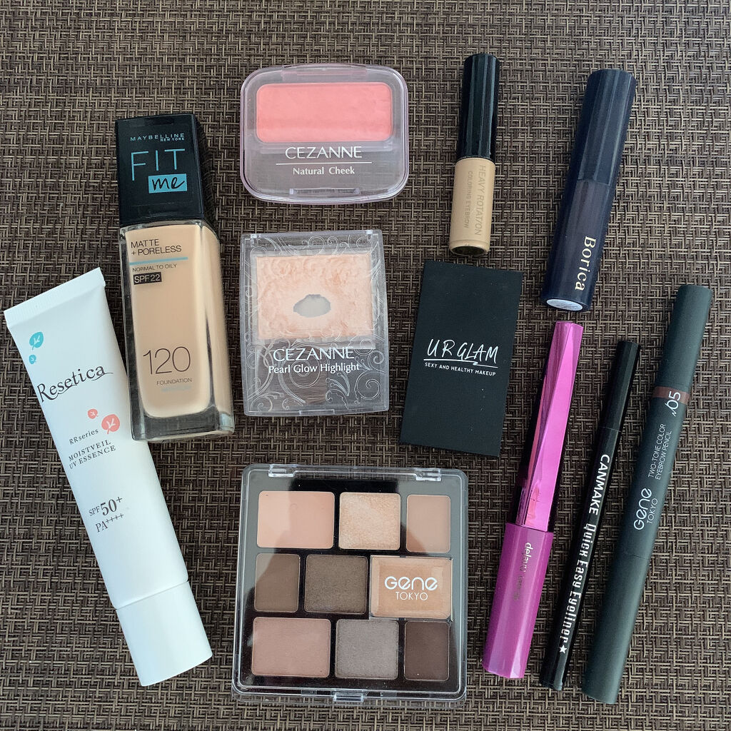 GENE TOKYO ムードアイシャドウパレット 01/DAISO/アイシャドウパレットを使ったクチコミ（3枚目）