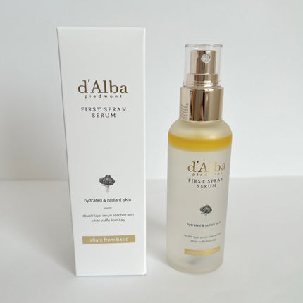 ダルバ ホワイトトリュフファーストスプレーセラム/ダルバ/ミスト状化粧水を使ったクチコミ(6枚目)