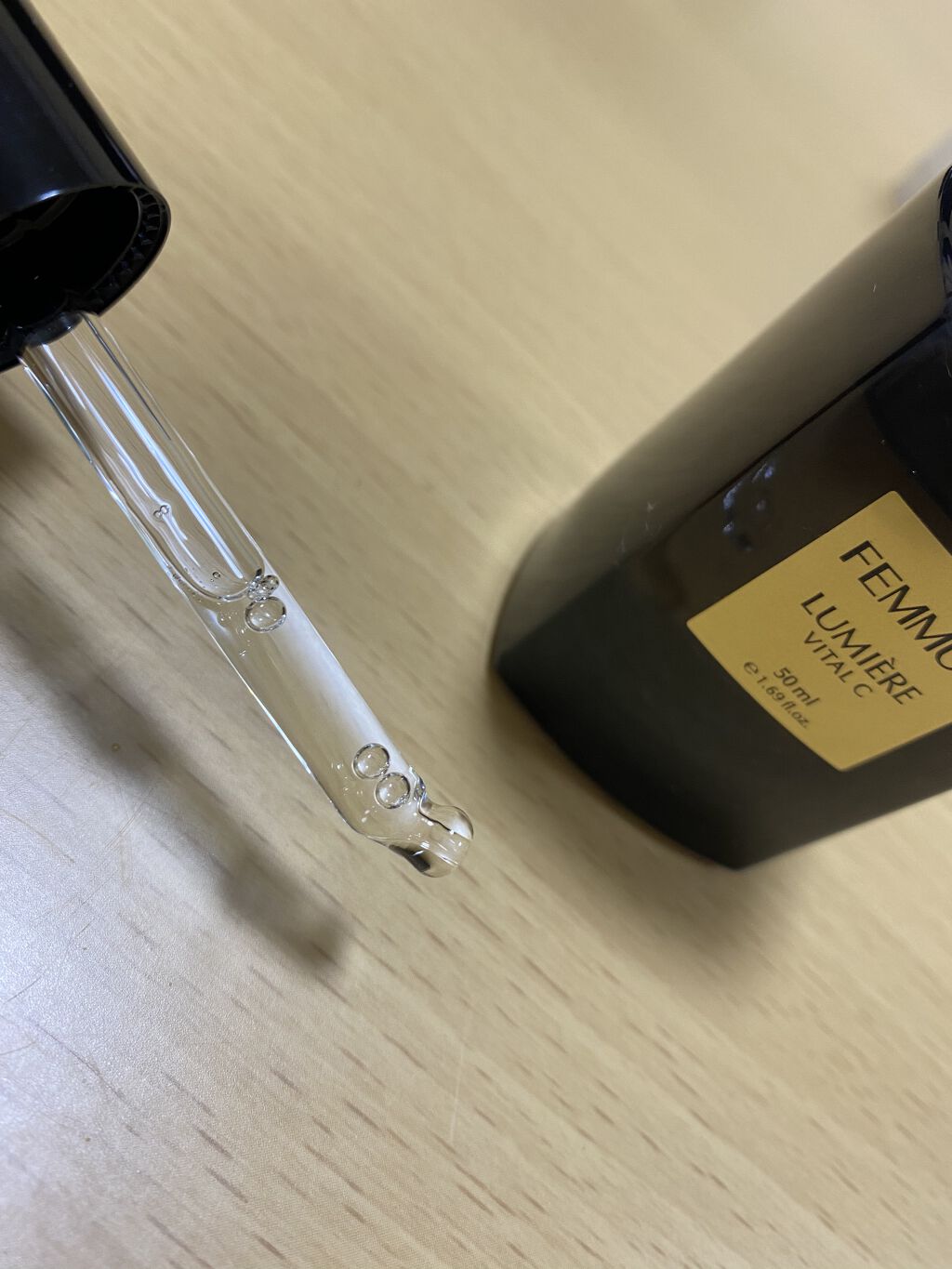 ルミエール ヴァイタルC/FEMMUE/ブースター・導入液を使ったクチコミ（2枚目）