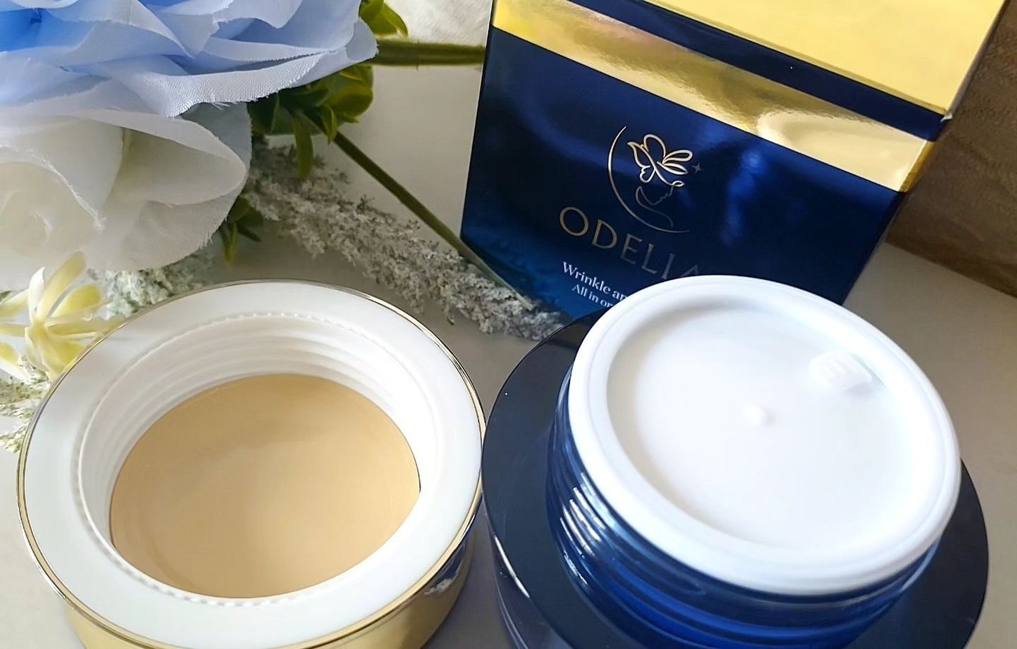 リンクル&ホワイト オールインワンクリーム/ODELIA/オールインワン化粧品を使ったクチコミ(4枚目)