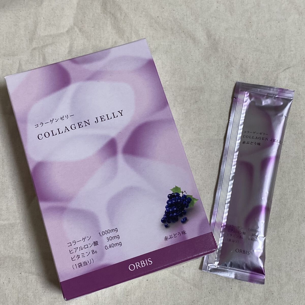 コラーゲンゼリー/オルビス/美容ドリンクを使ったクチコミ（1枚目）