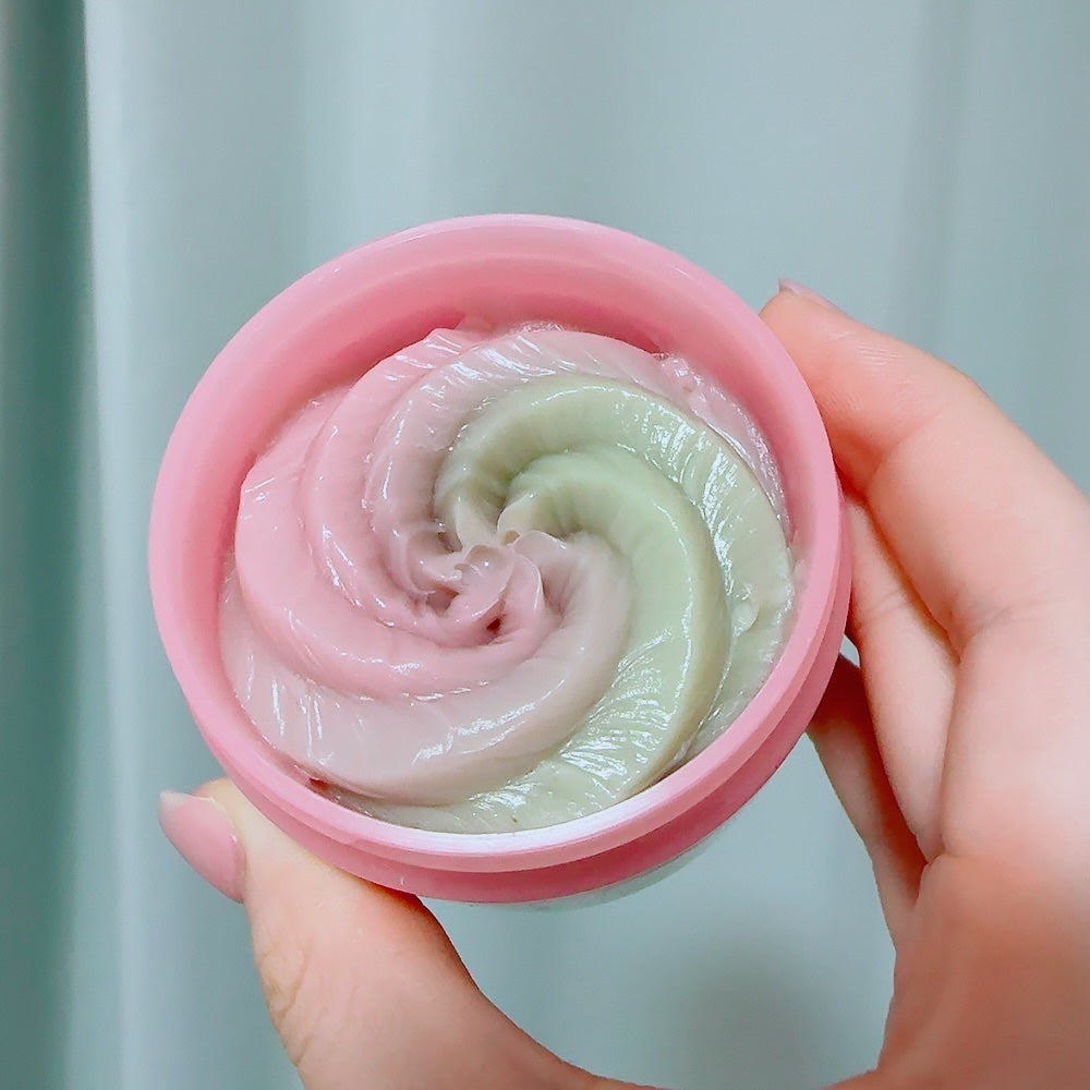 ピンクアロエメレンゲクレンザー/APRILSKIN/その他洗顔料を使ったクチコミ(3枚目)