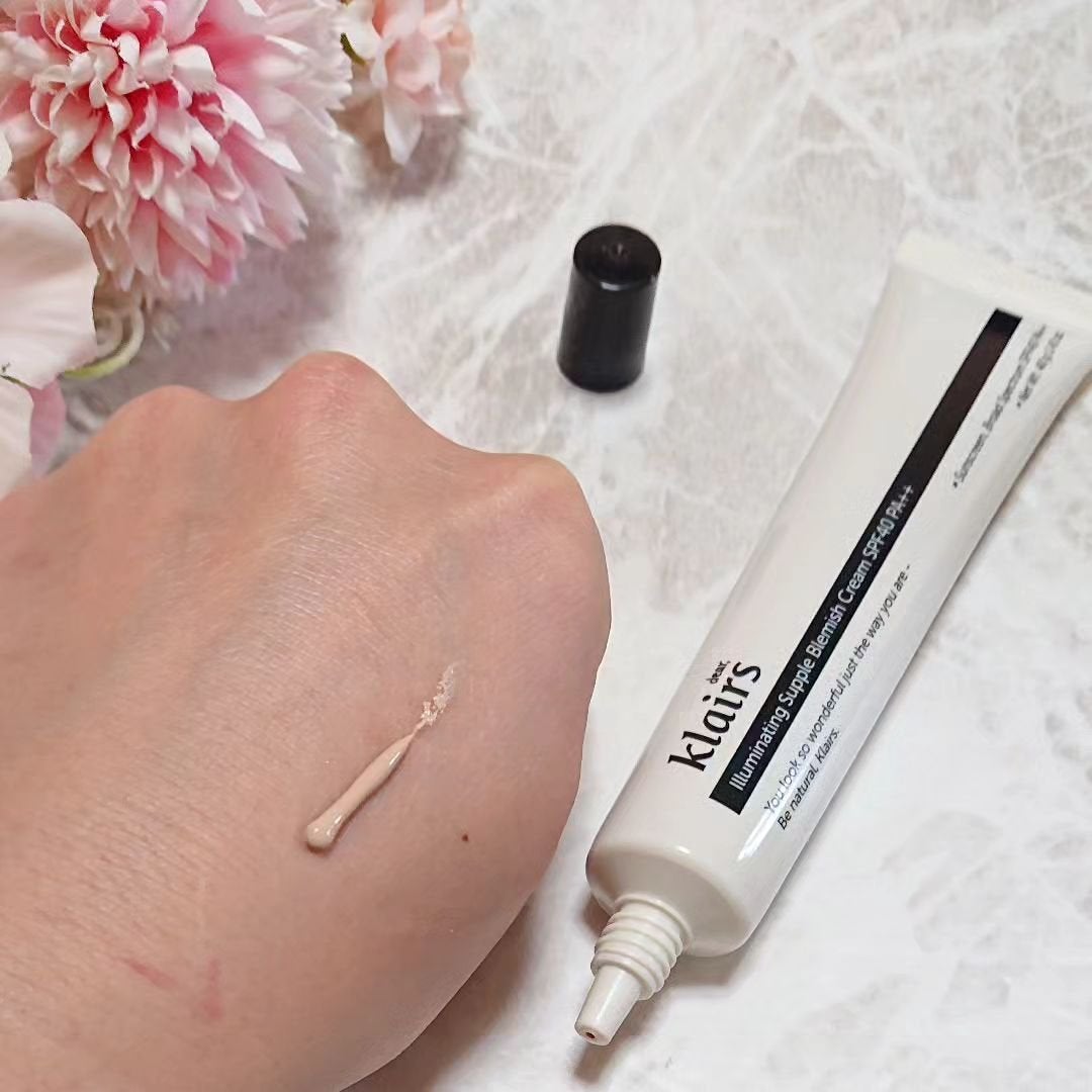 イルミネーティングサプルブレミッシュクリーム(40ml)/Klairs/化粧下地を使ったクチコミ(3枚目)