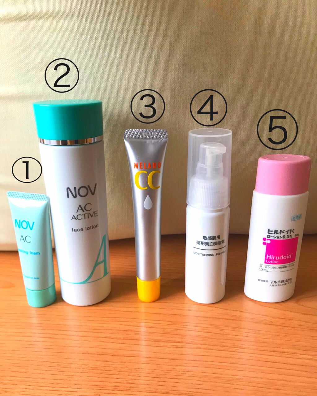 試してみた】NOV ACアクティブ フェイスローションの効果・肌質別の