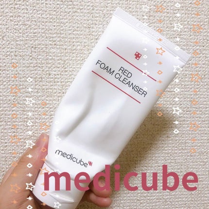 レッドクレンジングフォーム/MEDICUBE/洗顔フォームを使ったクチコミ(1枚目)