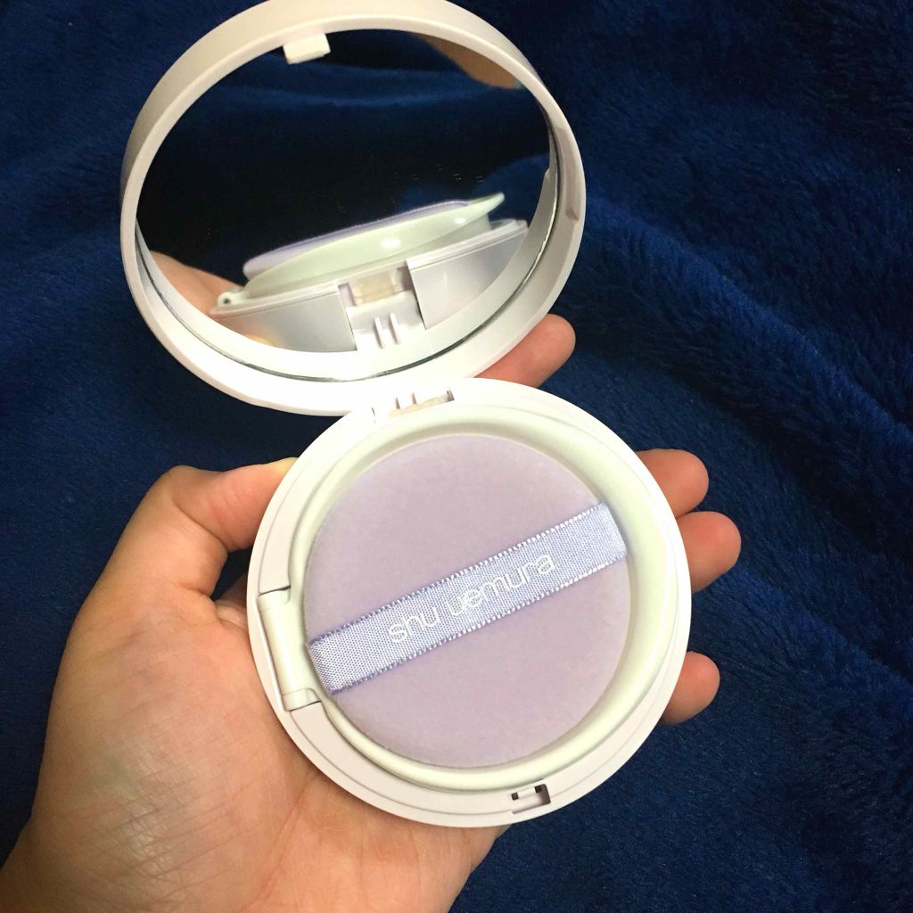 ブランクロマ ブライトニング UV クッション ファンデーション/shu uemura/クッションファンデーションを使ったクチコミ(2枚目)