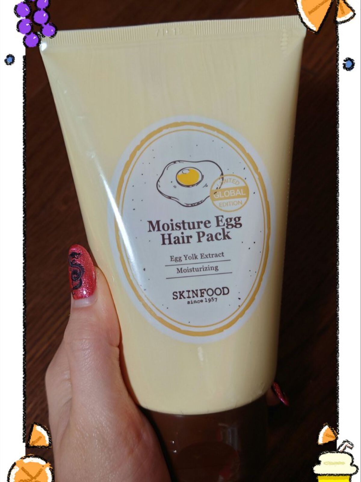 モイスチャーエッグヘアパック/SKINFOOD/ヘアマスク・ヘアパックを使ったクチコミ（1枚目）