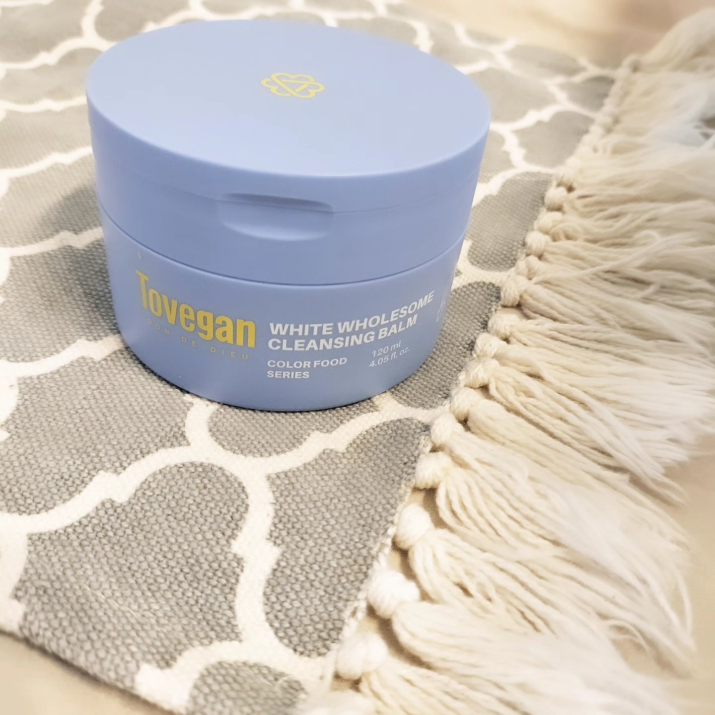カラーフードシリーズホワイトホールサムクレンジングバーム/Tovegan/クレンジングバームを使ったクチコミ（1枚目）