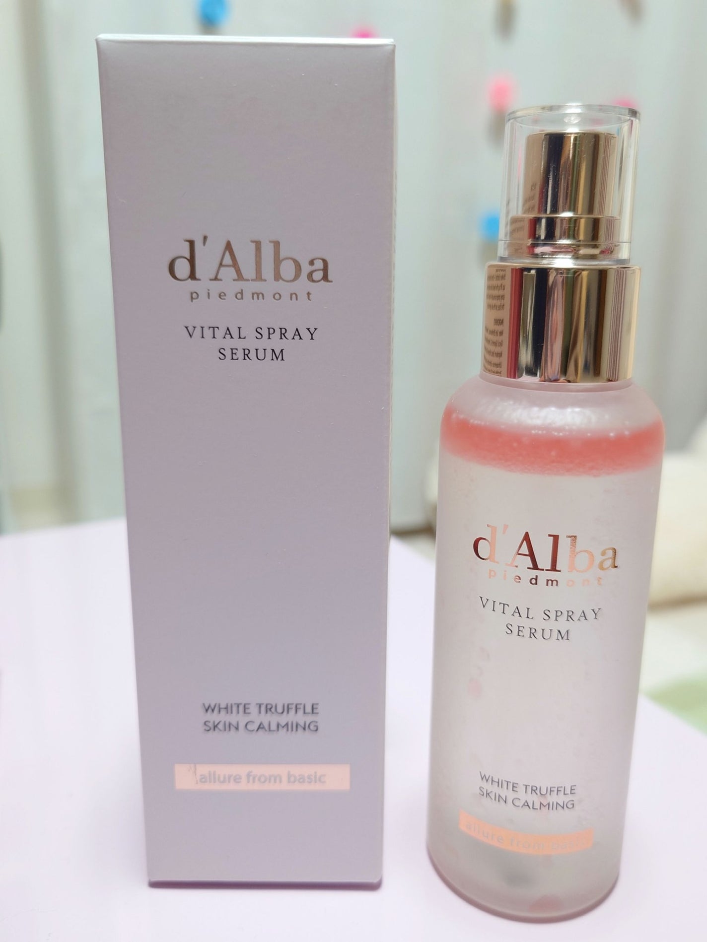 ダルバ ホワイトトリュフバイタルスプレーセラム/ダルバ/ミスト状化粧水を使ったクチコミ(1枚目)