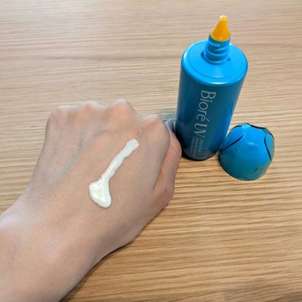 ビオレUV アクアリッチ アクアプロテクトローション(水層パック)/ビオレ/日焼け止めローションを使ったクチコミ(2枚目)