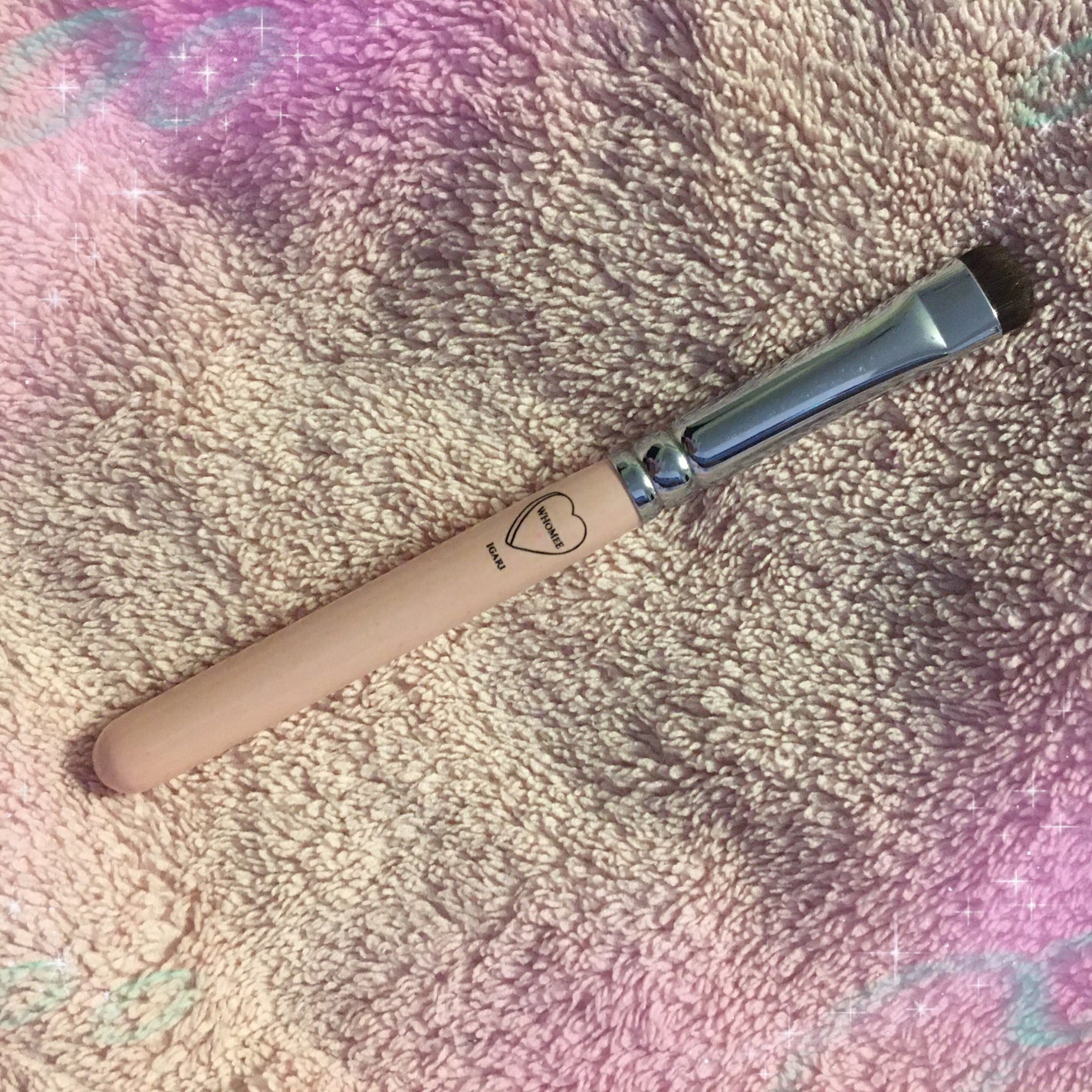 アイシャドウブラシ S 熊野筆/WHOMEE/メイクブラシを使ったクチコミ(1枚目)