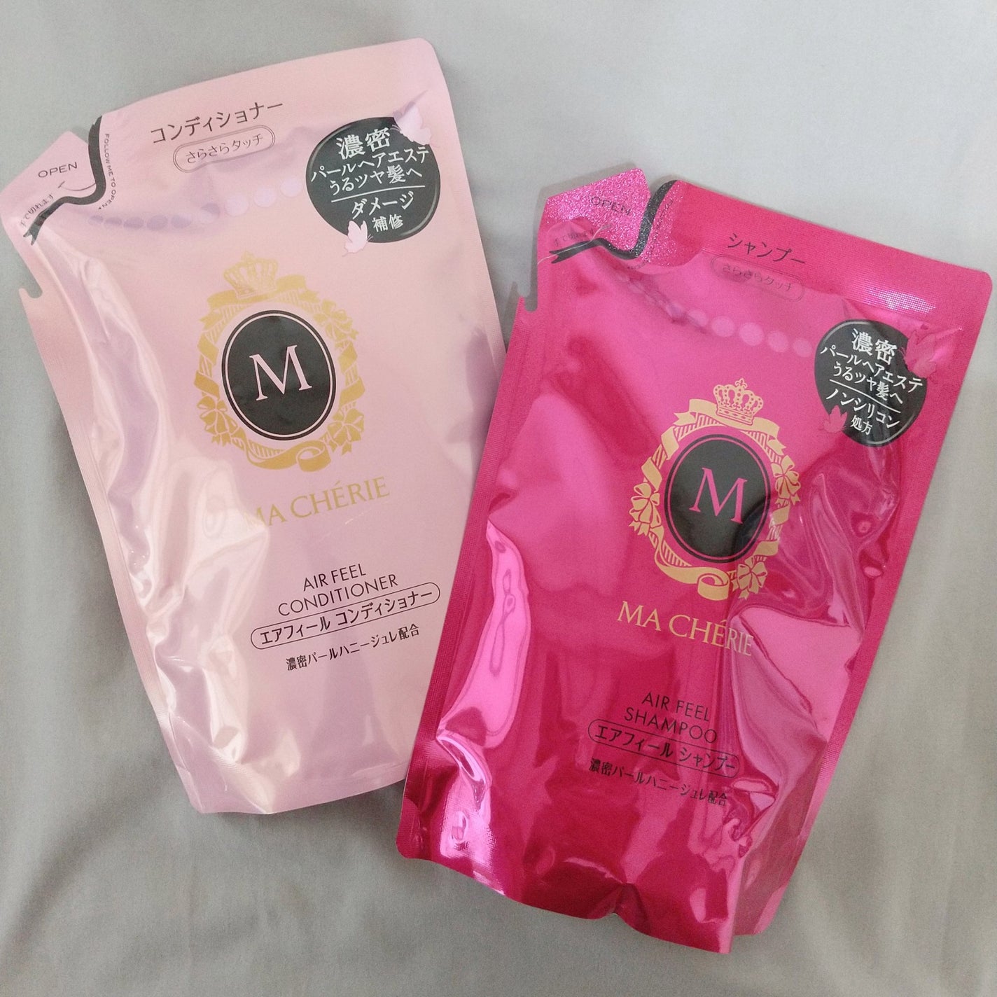 エアフィール シャンプー/コンディショナー EX/MACHERIE/市販シャンプーを使ったクチコミ(1枚目)