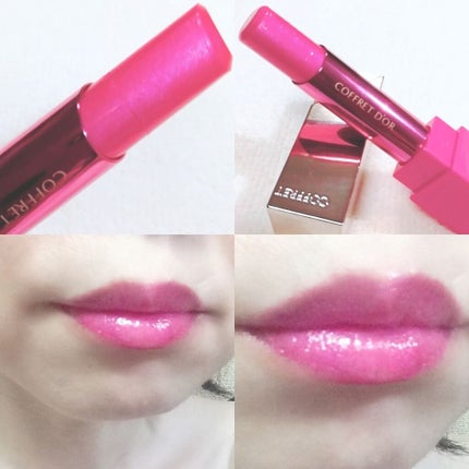 スキンシンクロルージュ/コフレドール/口紅を使ったクチコミ(2枚目)