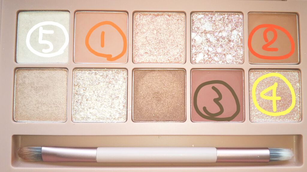 プロ アイ パレット/CLIO/アイシャドウパレットを使ったクチコミ（2枚目）