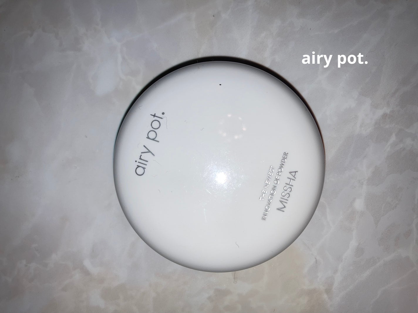 エアリーポット プレストパウダー/MISSHA/プレストパウダーを使ったクチコミ(1枚目)