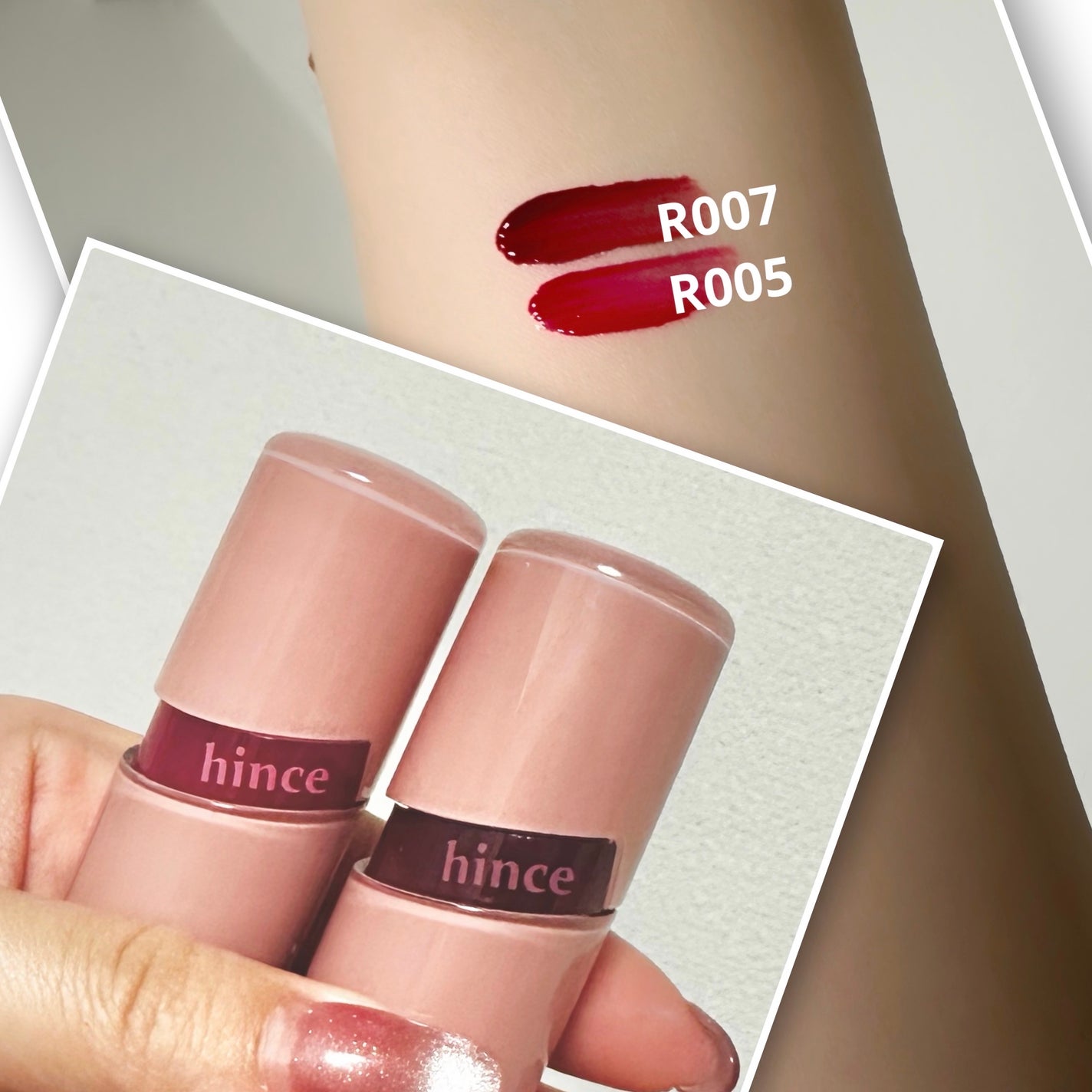 ロウグロウジェルティント/hince/リップティントを使ったクチコミ(1枚目)