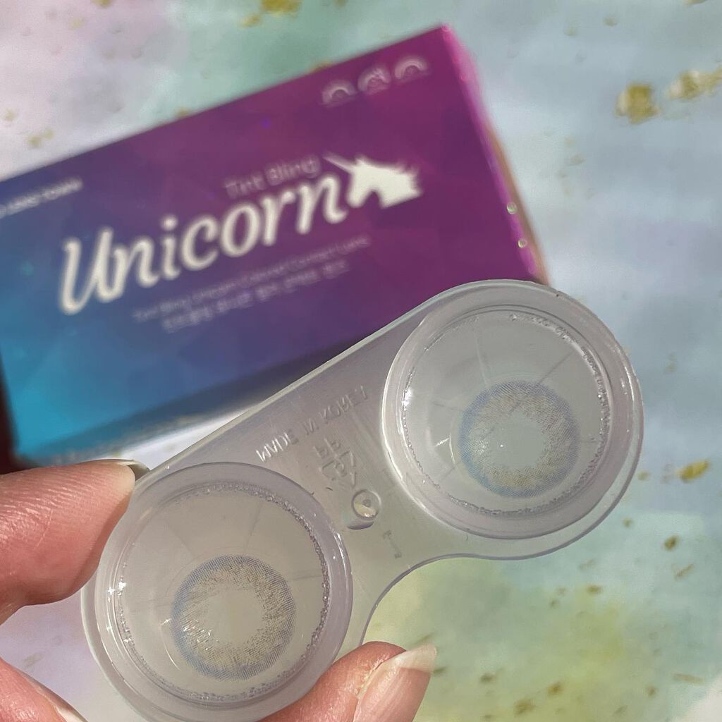Tint Bling UNICORN/THEPIEL/カラーコンタクトレンズを使ったクチコミ(3枚目)