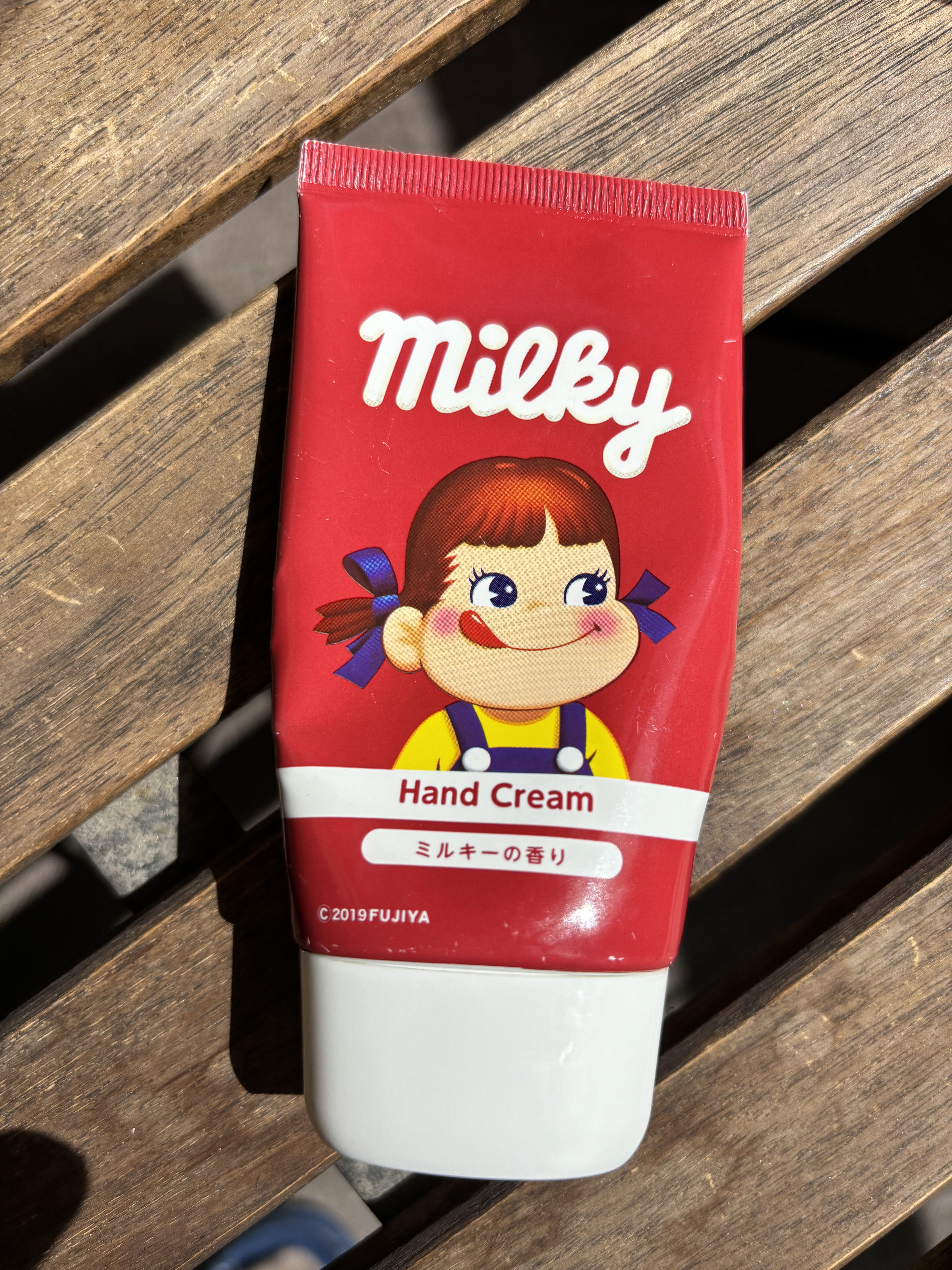 試してみた】アクアシャボン×不二家 ミルキーの香り ハンドクリーム