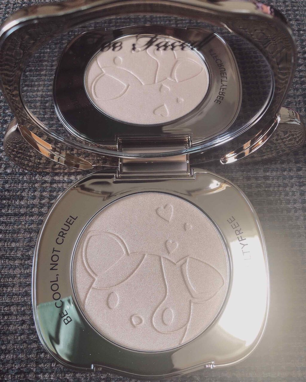 グローバー パピー ラブ ハイライター /Too Faced/パウダーハイライトを使ったクチコミ(4枚目)