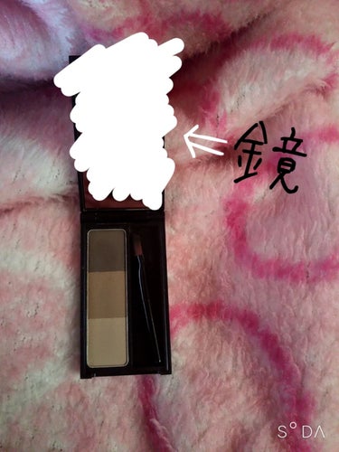 UR GLAM　EYEBROW POWDER/U R GLAM/パウダーアイブロウを使ったクチコミ（2枚目）