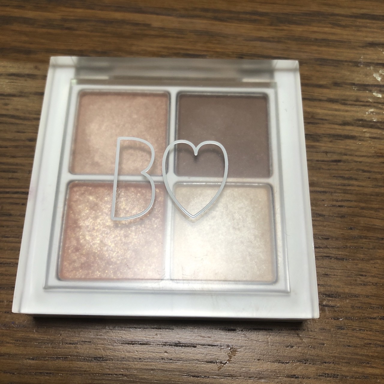 THE アイパレR 01 本命のブラウン【新】/b idol/アイシャドウパレットを使ったクチコミ（2枚目）