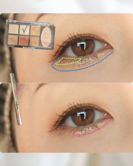 プレイトーンアイパレット/ETUDE/アイシャドウパレットを使ったクチコミ(6枚目)