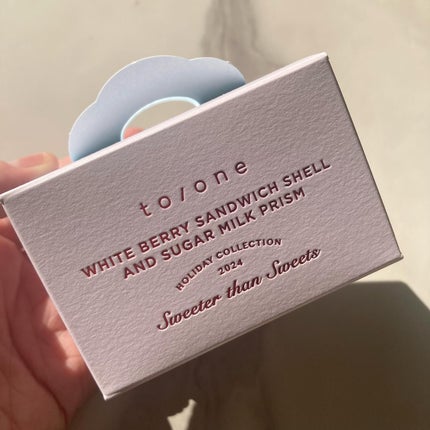 mikan_cosmecafe on LIPS 「************to/oneホリデースイーツボックス🍰..」(9枚目)