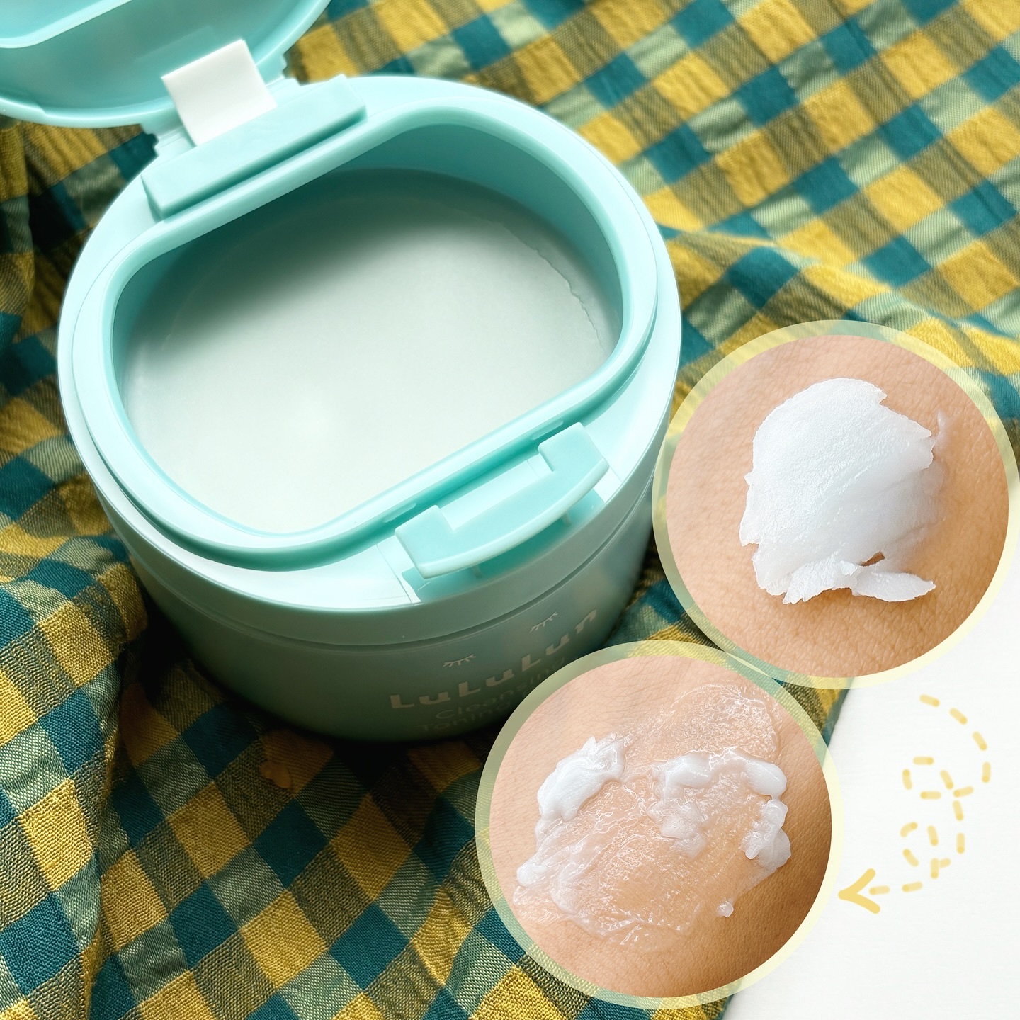 ルルルンクレンジング トーニングバーム MILD BLUE/ルルルン/クレンジングバームを使ったクチコミ（3枚目）