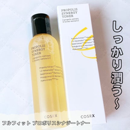 フルフィットプロポリスシナジートナー/COSRX/化粧水を使ったクチコミ(1枚目)