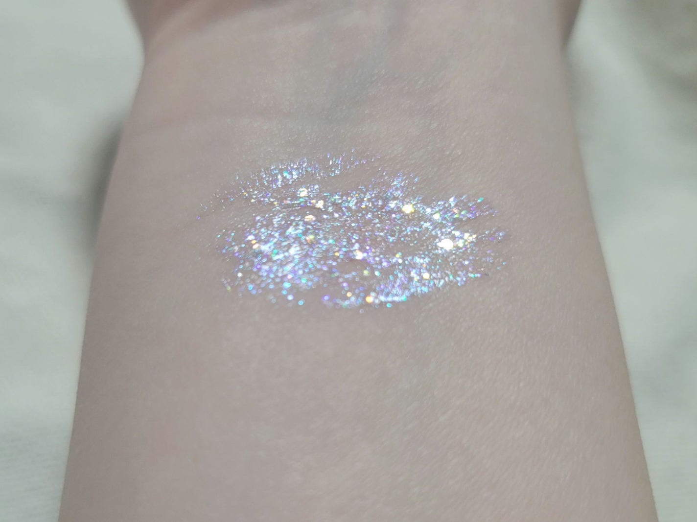 リキッド グリッター シャドウ/rom&nd/グリッターを使ったクチコミ(3枚目)