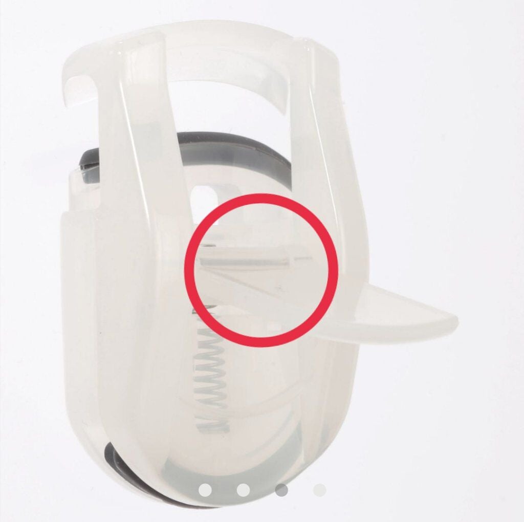 携帯用アイラッシュカーラー/無印良品/ビューラーを使ったクチコミ(2枚目)