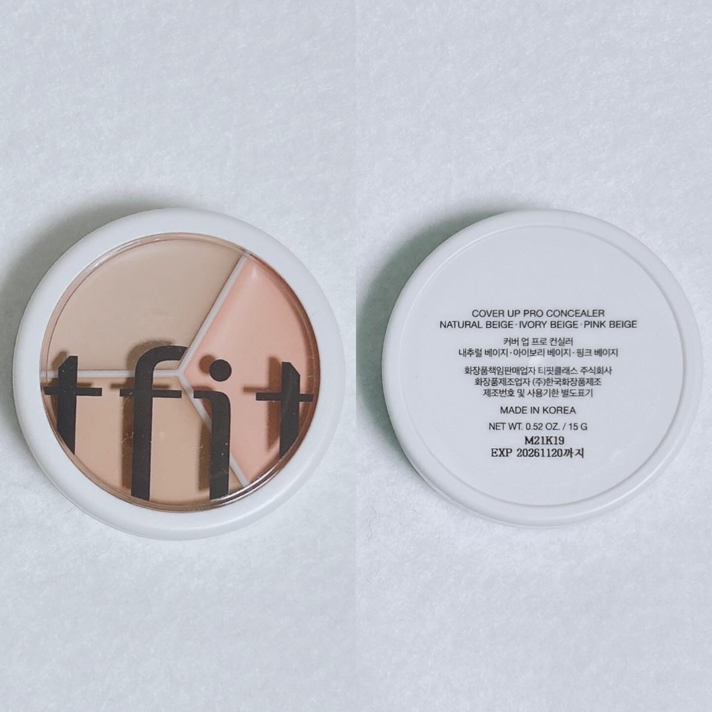 カバーアッププロコンシーラー/TFIT/パレットコンシーラーを使ったクチコミ（2枚目）