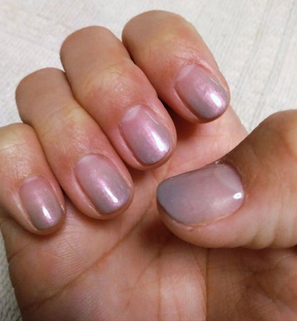 Ayano* on LIPS 「雑談!!新ネイル♡シェラック!クリアベースにグレーのグラデーシ..」(1枚目)