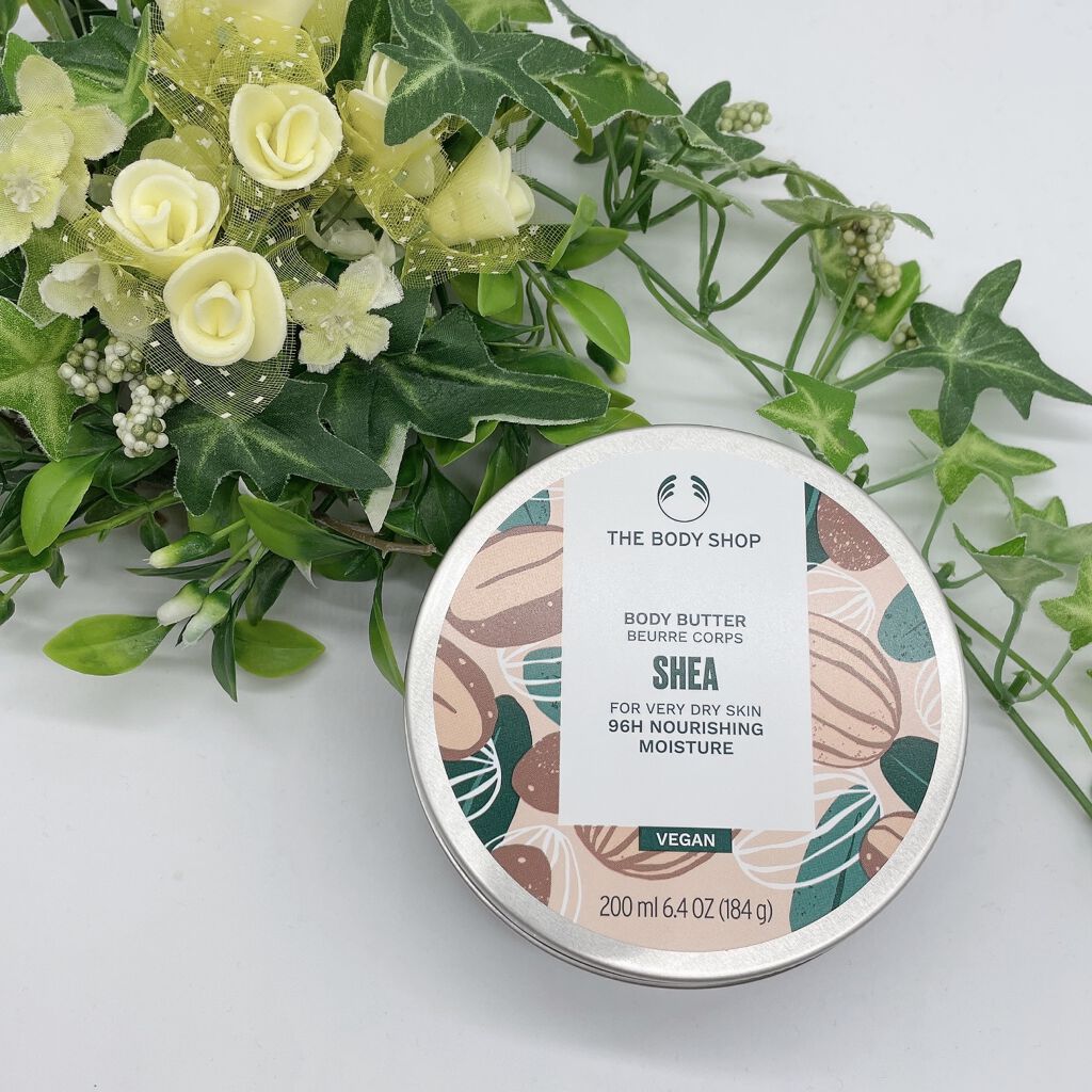 ボディバター シア/THE BODY SHOP/ボディクリームを使ったクチコミ（1枚目）