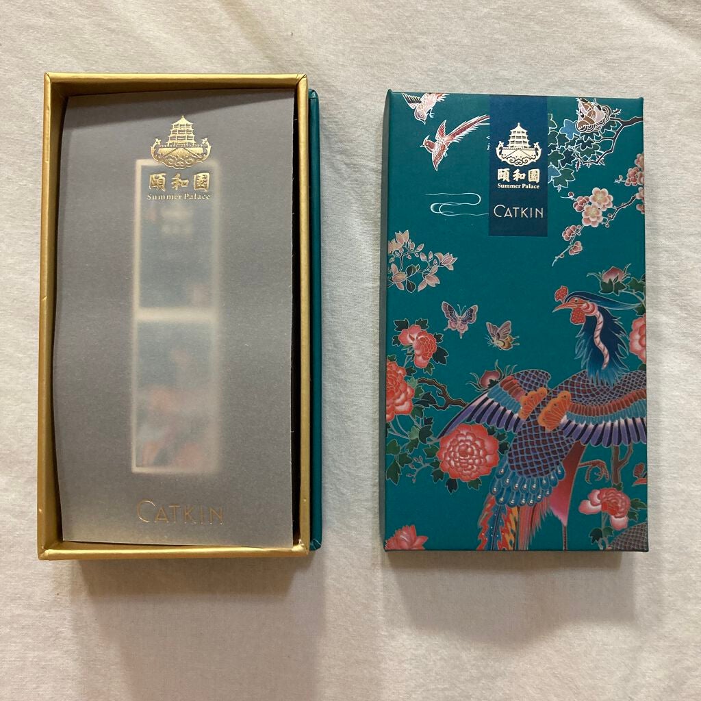 頤和園 コラボ 彫刻口紅/CATKIN/口紅を使ったクチコミ(2枚目)