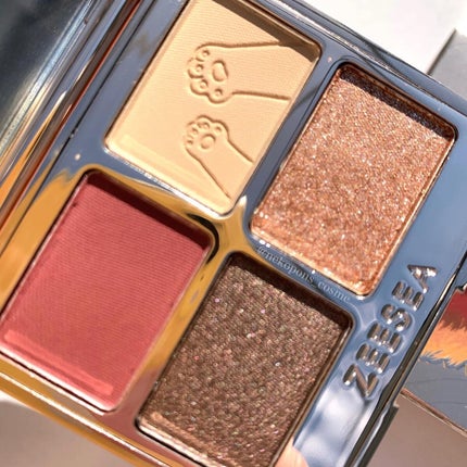 アニマルアイシャドウ(4シェード)/ZEESEA/アイシャドウパレットを使ったクチコミ(2枚目)