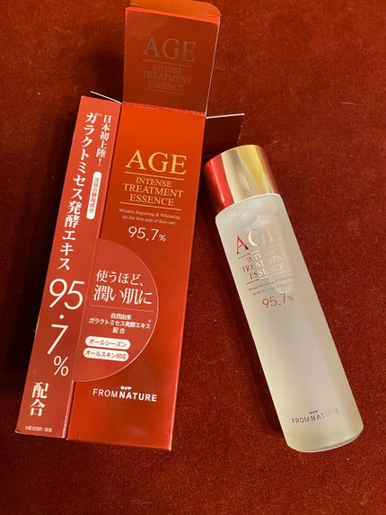 エイジ トリートメント エッセンス 95.7%/FROM NATURE/化粧水を使ったクチコミ(2枚目)