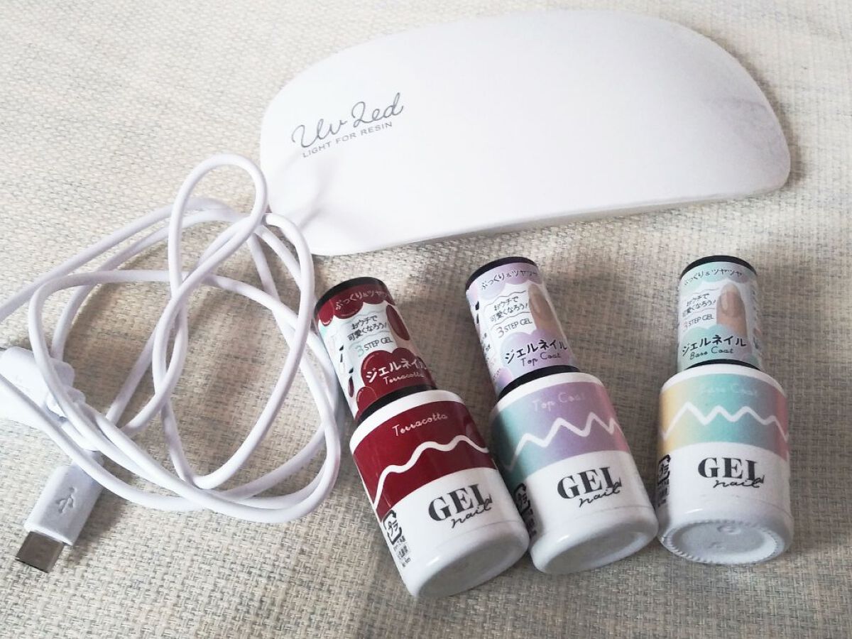 BRG ジェルネイル/DAISO/ジェルネイルを使ったクチコミ（2枚目）