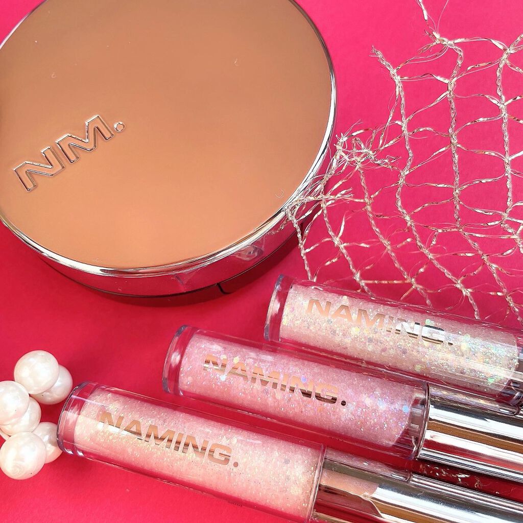 ダズリングアイグリッター/NAMING./リキッドアイシャドウを使ったクチコミ(9枚目)