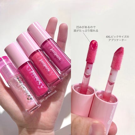 インク グラスティング リップ グロス/PERIPERA/リップグロスを使ったクチコミ(2枚目)