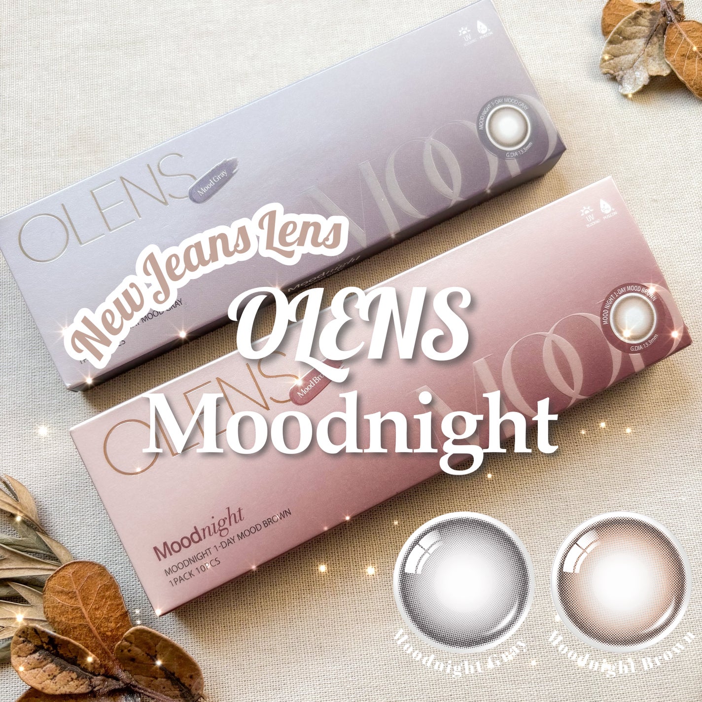 Moodnight 1day/OLENS/カラーコンタクトレンズを使ったクチコミ(1枚目)
