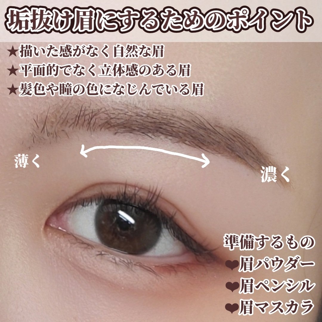 ノーズ＆アイブロウパウダー/CEZANNE/パウダーアイブロウを使ったクチコミ（2枚目）