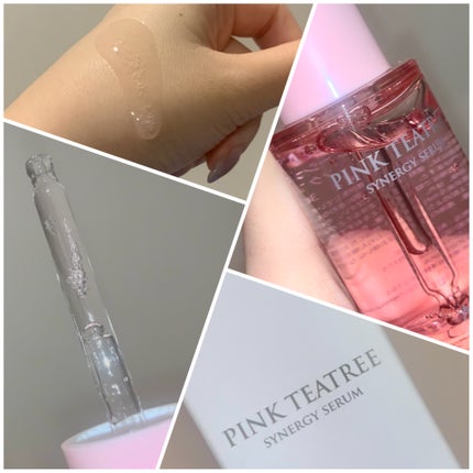 ピンクティーツリーシナジーセラム/APLIN/美容液を使ったクチコミ(4枚目)
