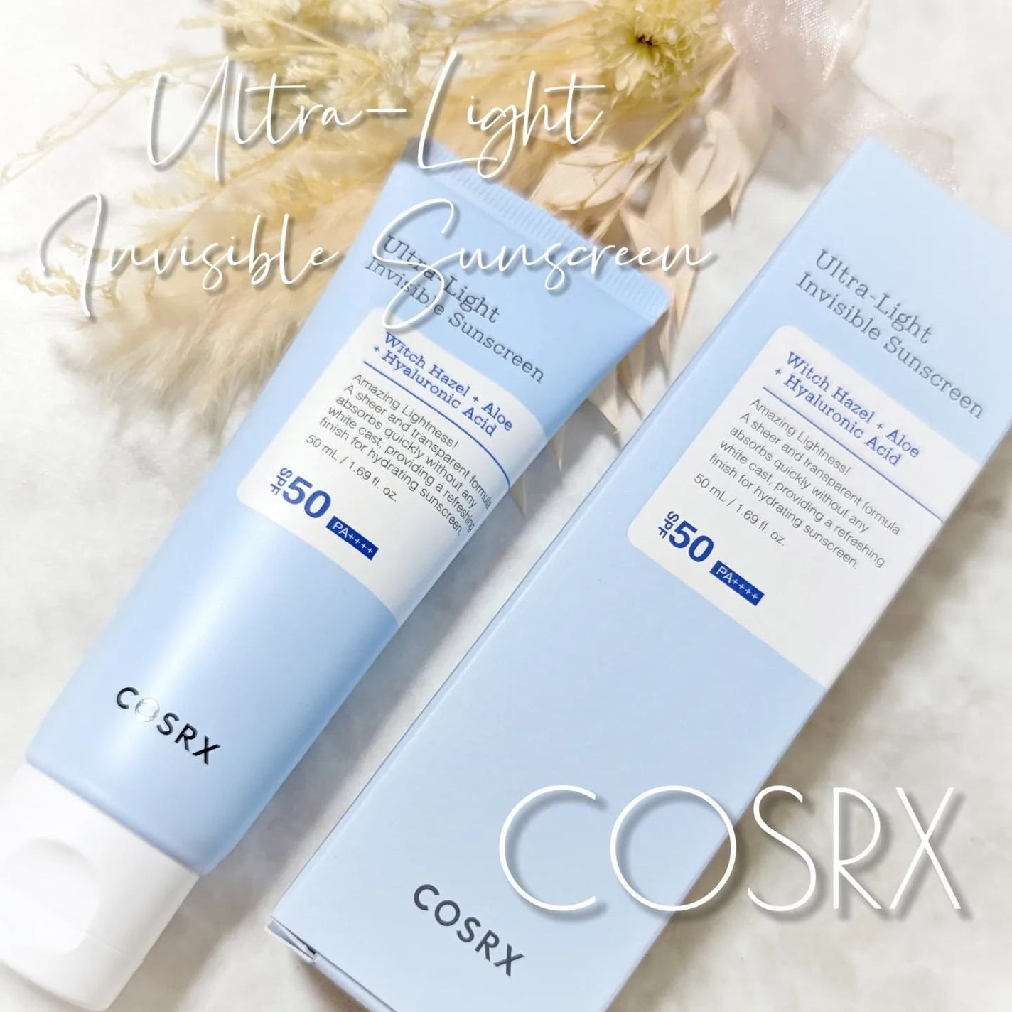 ウルトラライト透明UVクリーム/COSRX/日焼け止めクリームを使ったクチコミ(1枚目)
